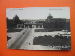 Wien,Heldenplatz Mit Burgtor.Prinz Eugen-Denkmal.Kunsthistorisches Museum,Naturhistorisches Museum - Museen