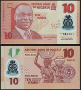 Nigeria DEALER LOT ( 10 Pcs ) - 10 Naira 2010 POLYMER - UNC - Nigeria