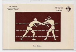 CPA Système Lumineuse Non Circulé Sport Boxe - Cartoline Con Meccanismi