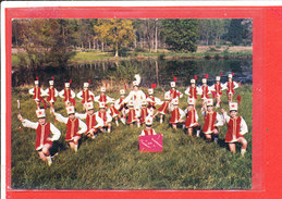 80 BEUVRAIGNES Cpm Animée MAJORETTE Les Gym S Girls Parade               Photo Studio Dury à ROYE - Beuvraignes