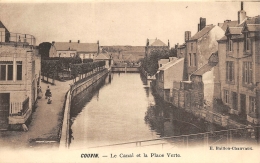 Delcampe - COUVIN  LE CANAL ET LA PLACE VERTE - Couvin