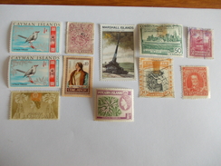 TIMBRE Cayman Bermuda Costa Rica Sao Tome Marshall Pitcairn Colombie Venezuela Valeur 4.20 € - Niue