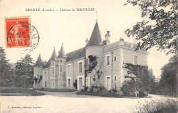 INDRE ET LOIRE  37  GENILLE  CHATEAU DE MAROLLES - Genillé