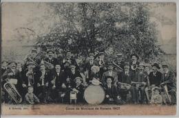 Corps De Musique De Renens 1907 - Photo: A. Duvernay - Renens