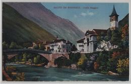 Saluti Da Bignasco (Valle Maggia) - Photo: Alfredo Finzi No. 4002 - Bignasco