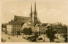 Saalfeld - St. Johanniskirche Und Marktplatz 1930 (001313) - Saalfeld