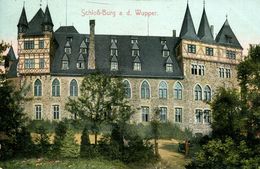 Schloss Burg A. D. Wupper 1910 Mit Bahnstempel (001318) - Solingen