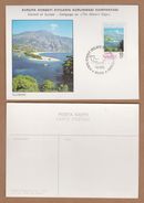 AC- TURKEY POSTAL STATIONARY - COUNCIL OF EUROPE CAMPAIGN ON THE WATER'S EDGE. OLUDENIZ, OLIMPOS, KEKOVA ANKARA, 1983 - Ganzsachen