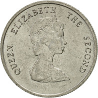 Monnaie, Etats Des Caraibes Orientales, Elizabeth II, 10 Cents, 1991, SUP - Territoires Britanniques Des Caraïbes