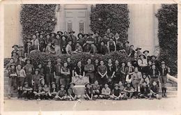 Thème Scoutisme : Groupe De Scouts  Carte Photo Non Localisée  (voir Scan) - Scoutisme