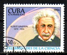 CUBA. N°3382 Oblitéré De 1994. Albert Einstein. - Albert Einstein