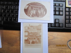 2 Cartes Photo De Lassay - Lassay Les Chateaux