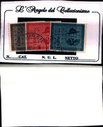 86355) LIECHTENSTEIN-IN ONORE DELLO SCAUTTISMO-USATI - N.278/40 - Air Post