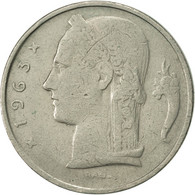 Monnaie, Belgique, 5 Francs, 5 Frank, 1963, TTB, Copper-nickel, KM:134.1 - 5 Francs