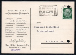 A6261 - Alte Postkarte - Bedarfspost - Wernshausen - Papierfabrik Kurt Weber Zwickau - Nach Eibau 1933 - Schmalkalden