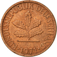 Monnaie, République Fédérale Allemande, Pfennig, 1971, Karlsruhe, TTB, Copper - 1 Pfennig