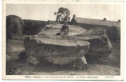 CARNAC - Alignements Du Ménec, La Pierre Résonnante - Dolmen & Menhirs