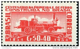 BRAZIL # 781 - LOCOMOTIVE - FIRST BRAZILIAN RAILWAY - MNH - Unused Stamps