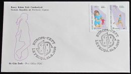 TÜRK. ZYPERN 1989 Mi-Nr. 249/50 C CEPT FDC - 1989