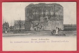 Tournai - La Grosse Tour .... Attelage Canin - 1904 ( Voir Verso ) - Tournai