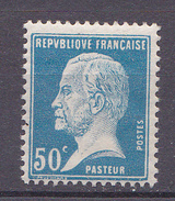 N° 176 Type Pasteur:50c Bleu: Timbre Neuf Impecable Sans Charnière - 1922-26 Pasteur