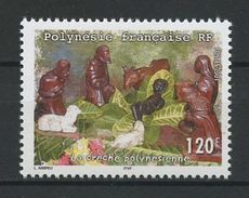 POLYNESIE 2001 N° 655 ** Neuf MNH Superbe Cote 3.30 € La Crèche Polynésienne Faune Animaux - Ungebraucht