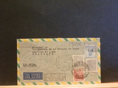 73/232 REGISTRED LETTER BRAZIL TO BELGIUM 1951 - Briefe U. Dokumente