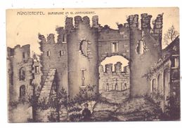 5358 BAD MÜNSTEREIFEL, Historische Ansicht Der Burgruine Im 18. Jahrhundert - Bad Münstereifel