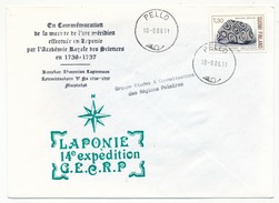 FINLANDE - 2 Enveloppes Commémoratives - Mesure De L'Arc Méridien En Laponie -1986 - Storia Postale