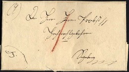 HAMBURG VORPHILA 1831, Brief Von Hamburg Nach Segeberg, Handschriftlich Frey, Pracht - Otros & Sin Clasificación