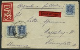 BAHNPOST Köln-Herbesthal (Zug 145) Als Eingangsstempel Rückseitig Auf Eilbrief Aus Spanien, Feinst - Franking Machines (EMA)