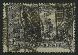 Dt. Reich 96AII O, 1919, 3 M. Kriegsdruck, Gezähnt A, Leichte Aufklebefalte, Pracht, Gepr. Jäschke-L., Mi. 650.- - Otros & Sin Clasificación