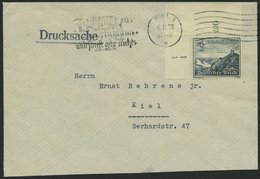 Dt. Reich 731 BRIEF, 1939 4 Pf. Drachenfels, Linke Obere Bogenecke Mit Form-Nr. 1 Auf Orts-Drucksache, Feinst, R! - Otros & Sin Clasificación