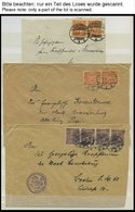 DIENSTMARKEN 1920-22, Sammlung Von 39 Verschiedenen Belegen, Fast Nur Prachterhaltung - Oficial