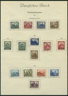 SAMMLUNGEN O, Gestempelte Sammlung Dt. Reich Von 1923-32 Auf KA-BE Seiten Mit Guten Mittleren Ausgaben, U.a. Mi.Nr. 378- - Oblitérés