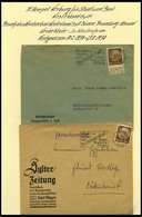 SAMMLUNGEN 1928-1940, Sammlung Maschinenstempel Von Westerland, 14 Belege Meist Pracht - Oblitérés