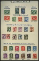 SAMMLUNGEN O,BrfStk,Brief , Interessante Saubere Alte Sammlung Dt. Reich Von 1923-45 Mit Noch Vielen Guten Mittleren Wer - Used Stamps