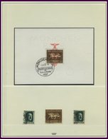 SAMMLUNGEN 479-910 O, Sauber Gestempelte Sammlung Dt. Reich Von 1933-45 Im Leuchtturm Falzlosalbum, Bis Auf Bl. 2 Und 3 - Oblitérés