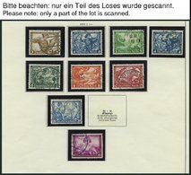 SAMMLUNGEN O, Saubere Gestempelte Sammlung Dt. Reich Von 1933-45 Im Schaubek Album Mit Guten Mittleren Ausgaben, U.a. Mi - Usati