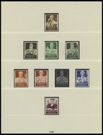 SAMMLUNGEN *,**,(*) , Ungebrauchte, Teils Postfrische Sammlung Dt. Reich Von 1935-1945 Im Lindner Falzlosalbum, Einige G - Used Stamps