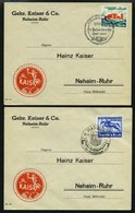 SAMMLUNGEN O,*,Brief , Sammlung Dt. Reich Von 1933-45 Auf KA-BE Seiten Mit Mittleren Ausgaben Und Einigen Belegen, Oftma - Used Stamps