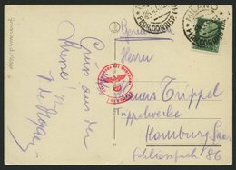 LOTS 1936/40, Land-Wasser-Zepp-Schwimmauto-Werkstatt Darmstadt Von Hanns Trippel, 4 Verschiedene Belege, Meist Pracht - Used Stamps