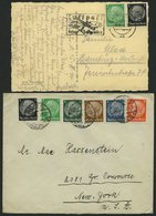 LOTS 1933-41, 34 Belege Mit Verschiedenen Hindenburg-Frankaturen, Meist Prachterhaltung - Used Stamps