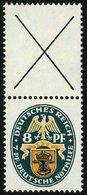 ZUSAMMENDRUCKE S 56 *, 1928, Nothilfe X + 8, Fast Postfrisch, Pracht, Mi. 1100.- - Zusammendrucke