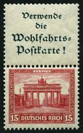 ZUSAMMENDRUCKE S 84 *, 1930, Nothilfe A1.3 + 15, Falzreste, üblich Gezähnt Pracht, Mi. 90.- - Zusammendrucke