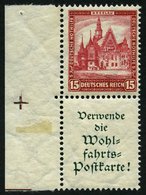 ZUSAMMENDRUCKE S 98 **, 1931, Nothilfe 15 + A1.2, Pracht, Mi. 320.- - Zusammendrucke