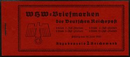 ZUSAMMENDRUCKE MH 46 **, 1939, Markenheftchen Bauwerke, Pracht, Mi. 130.- - Se-Tenant