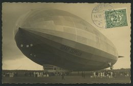 ZULEITUNGSPOST 222 BRIEF, Niederlande: 1933, Schweizfahrt, Prachtkarte - Zeppelines