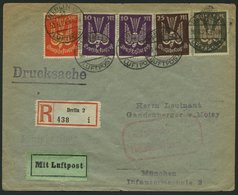 SPÄTERE FLÜGE (SPF) 23.9.03 BRIEF, 30.6.1923, Berlin-München, EBf, Feinst - Aviones