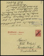 DP TÜRKEI P 18 BRIEF, 1913, 10 Centimes Auf 10 Pf., Stempel CONSTANTINOPEL 3 **, Prachtkarte - Turquie (bureaux)